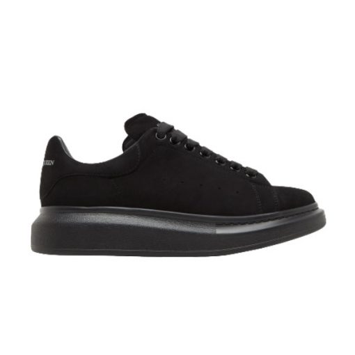 ALEXANDER MCQUEEN OVERSIZED SNEAKER BLACK SUEDE - ALD016