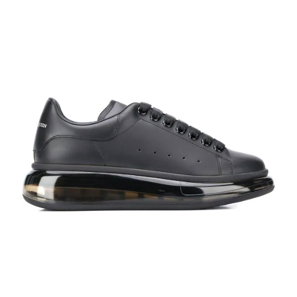 ALEXANDER MCQUEEN TRANSPARENT SOLE LACE-UP SNEAKERS - ALD032