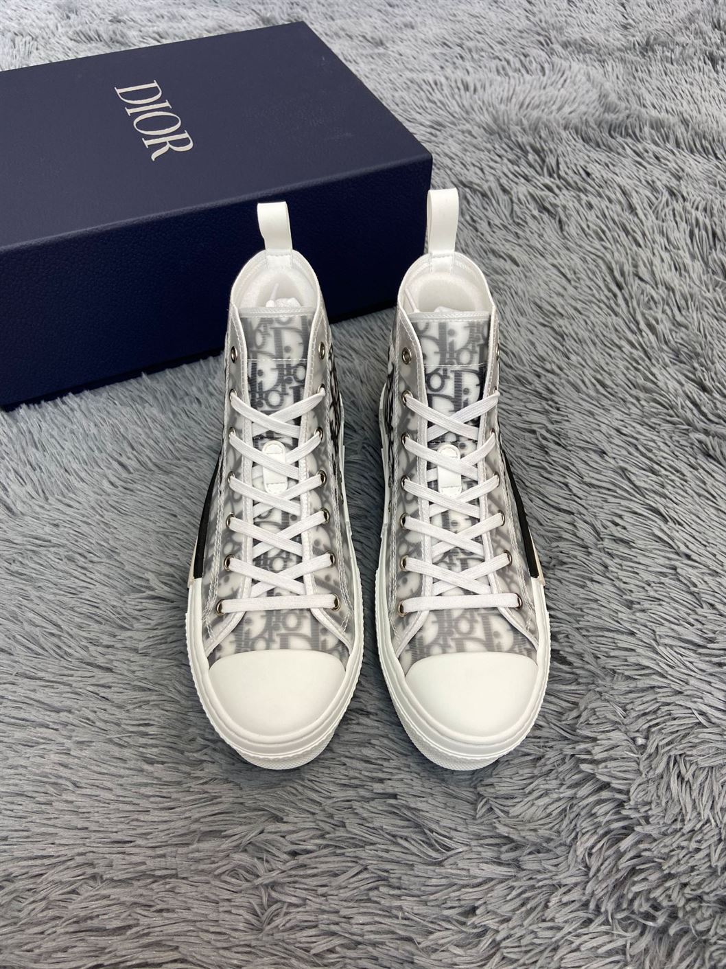 B23 HIGH-TOP SNEAKER DIOR OBLIQUE CANVAS - DO059