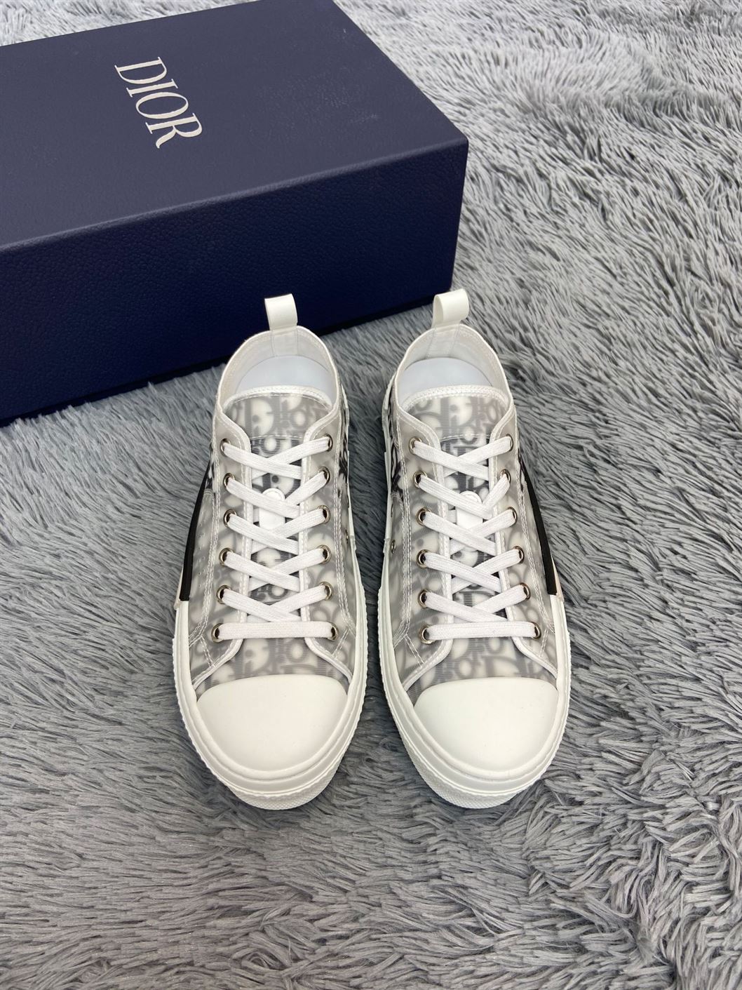 B23 LOW-TOP SNEAKER DIOR OBLIQUE CANVAS - DO060