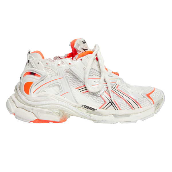 BALENCIAGA RUNNER SNEAKER IN FLUO ORANGE - BLA056