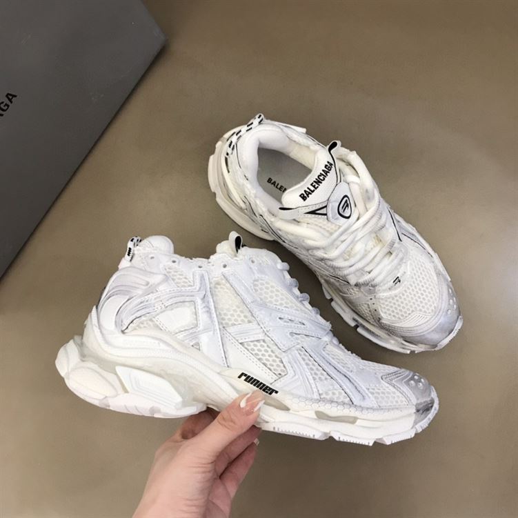 BALENCIAGA RUNNER SNEAKERS IN WHITE - BLA006