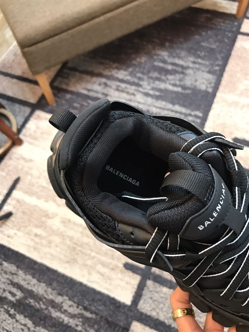 BALENCIAGA TRACK 3.0 SNEAKERS FULL BLACK - BLA004