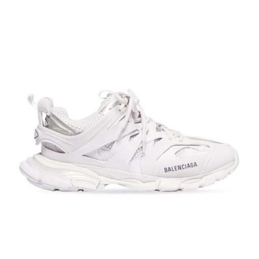 BALENCIAGA TRACK TRAINER SNEAKERS IN WHITE - BLA030