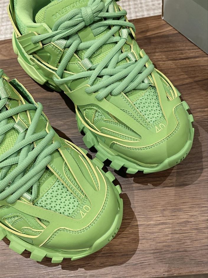 BALENCIAGA TRACK TRAINERS GREEN - BLA068