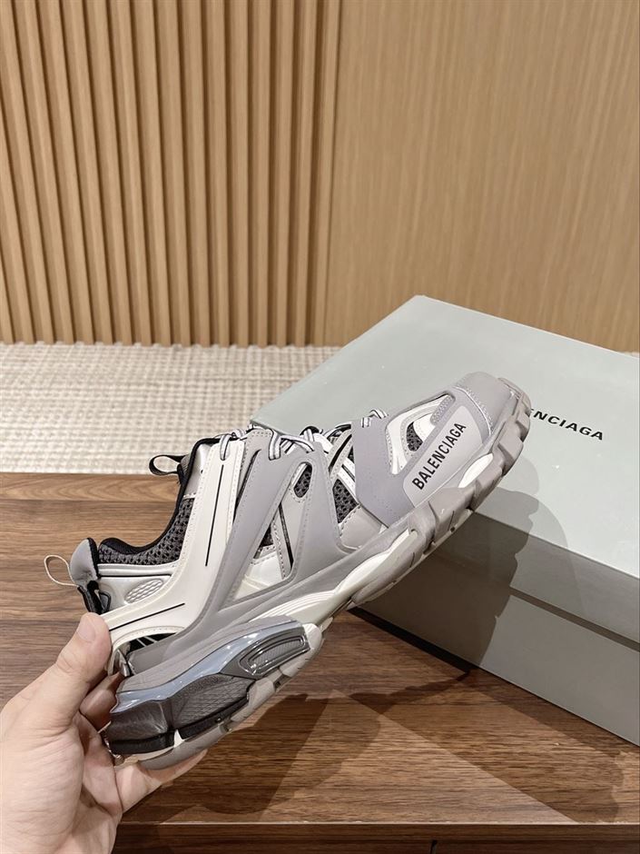 BALENCIAGA TRACK TRAINERS GREY - BLA071