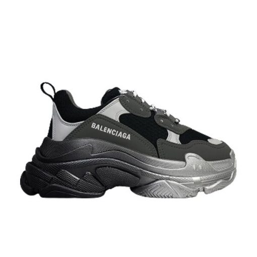 BALENCIAGA TRIPLE S GREY BLACK - BLA059