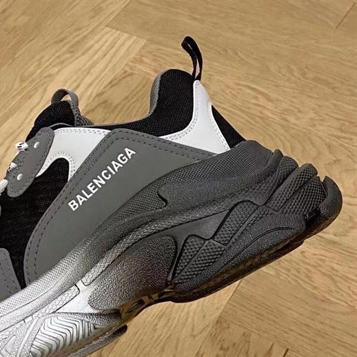 BALENCIAGA TRIPLE S GREY BLACK - BLA059