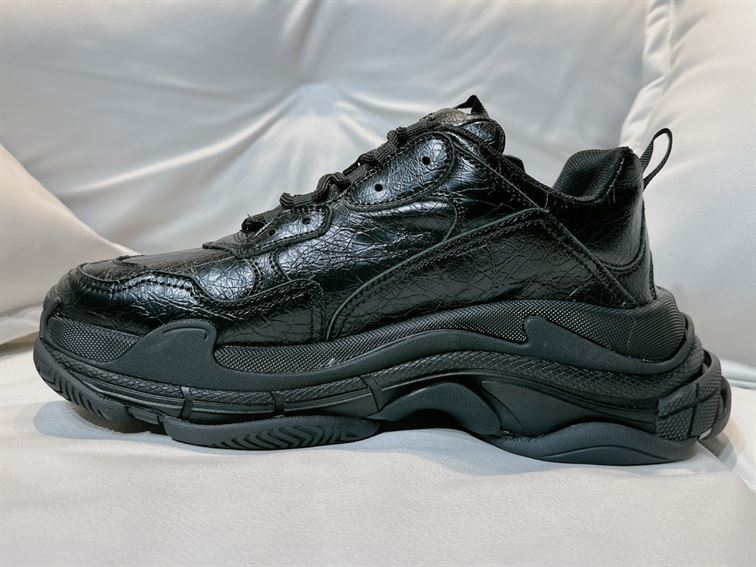BALENCIAGA TRIPLE S LAMBSKIN SNEAKERS - BLA079