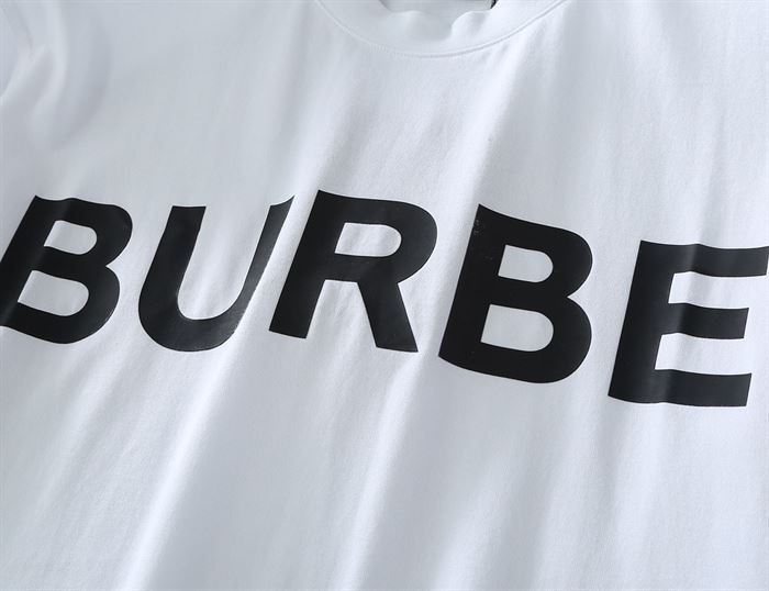 BURBERRY HORSEFERRY PRINT COTTON OVERSIZED T-SHIRT - BRS002