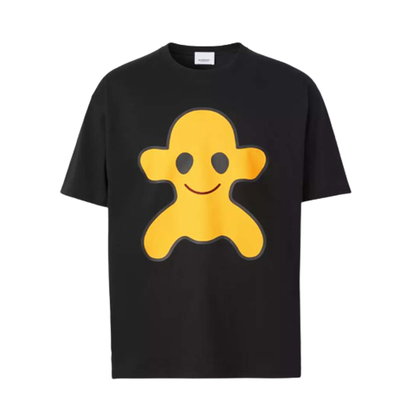 BURBERRY MONSTER GRAPHIC PRINT COTTON OVERSIZED T-SHIRT - BRS014