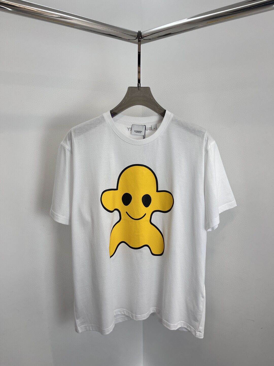 BURBERRY MONSTER GRAPHIC PRINT COTTON OVERSIZED T-SHIRT - BRS015