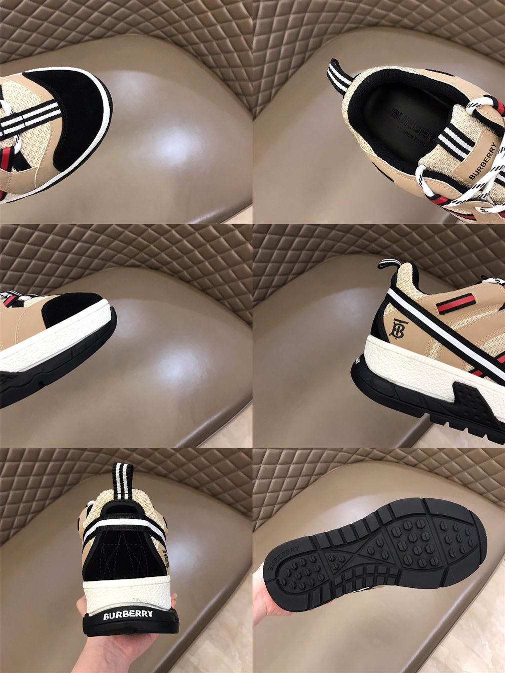 BURBERRY UNION SNEAKERS - BBR018