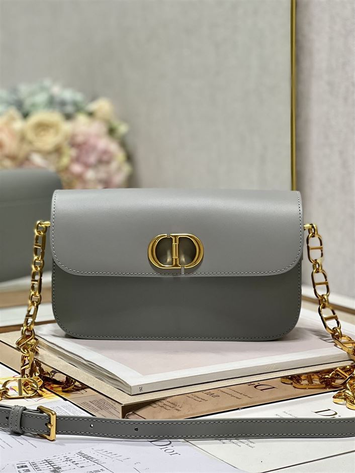 DIOR 30 MONTAIGNE AVENUE BAG ETHEREAL GRAY