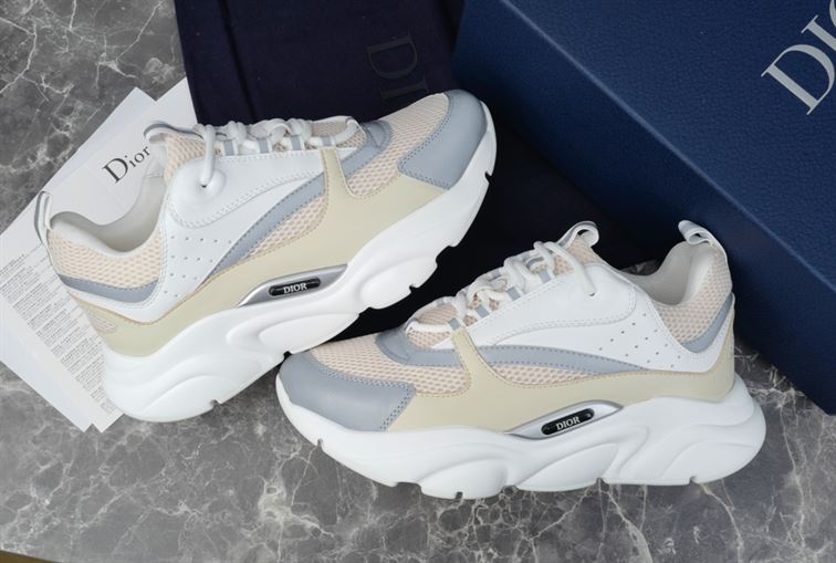 DIOR B22 BEIGE WHITE - DO080