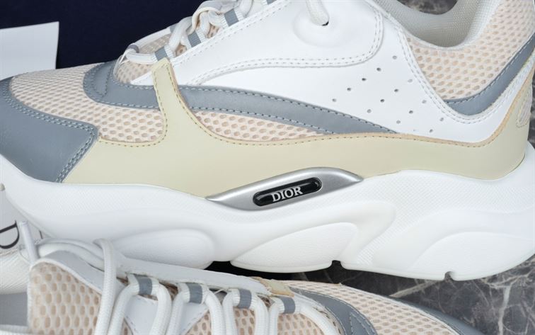 DIOR B22 BEIGE WHITE - DO080
