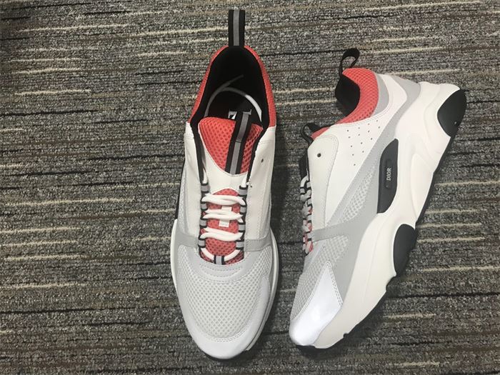 DIOR B22 WHITE GREY RED - DO079