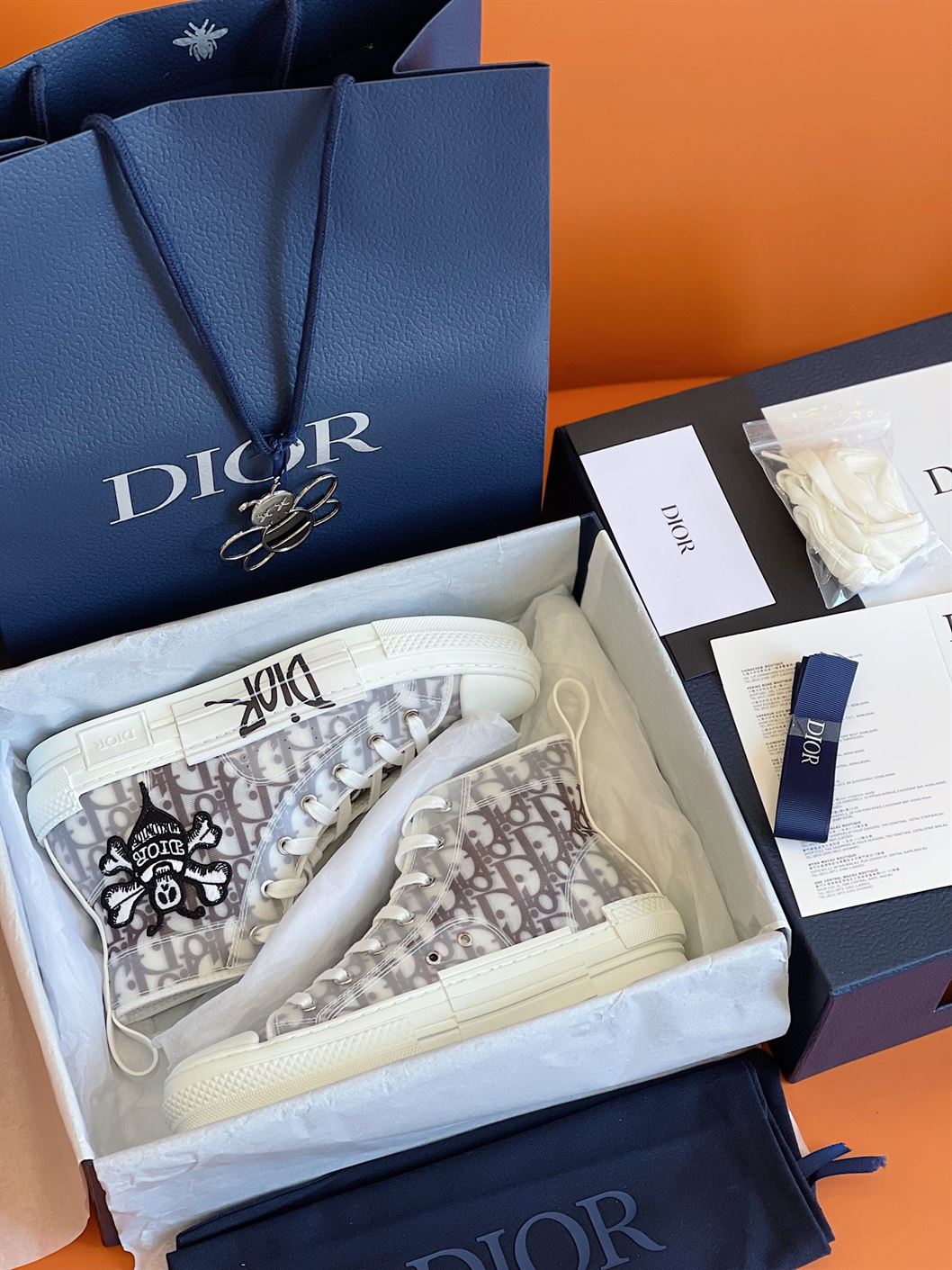 DIOR B23 HIGH-TOP SNEAKER - DO042