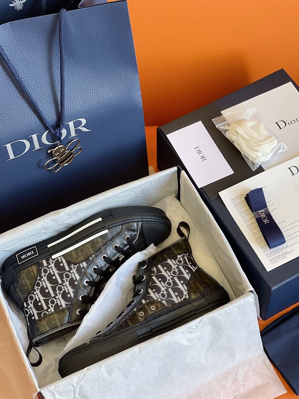 DIOR B23 HIGH-TOP SNEAKER - DO043