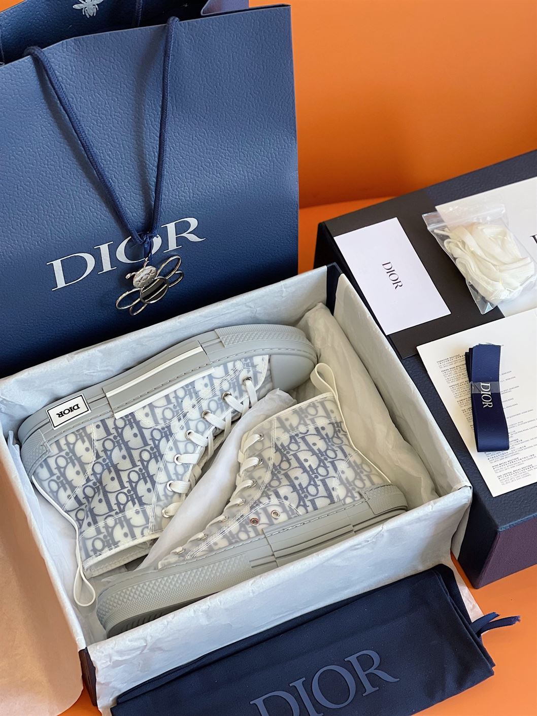 DIOR B23 HIGH-TOP SNEAKER - DO044