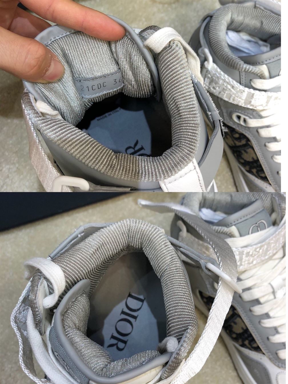 DIOR B27 HIGH-TOP SNEAKER - DO009