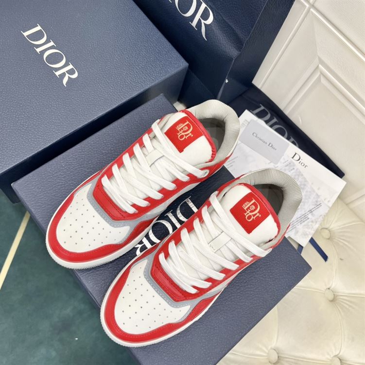 DIOR B27 LOW TOP IN RED - DO138