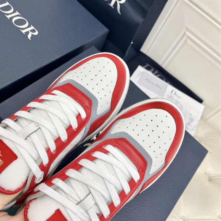 DIOR B27 LOW TOP IN RED - DO138