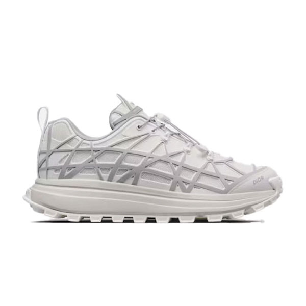 DIOR B31 RUNNER SNEAKER WHITE GREY - DO098