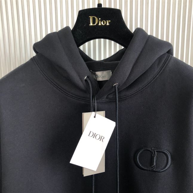 DIOR CD ICON HOODED SWEATSHIRT - DOS026