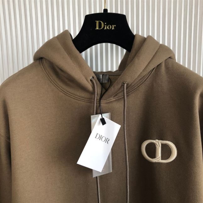 DIOR CD ICON HOODED SWEATSHIRT - DOS028