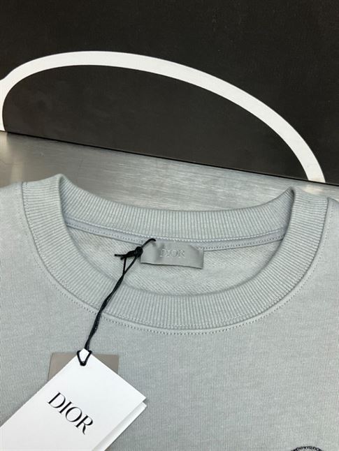 DIOR CD INTERLACED REGULAR-FIT SWEATSHIRT - DOS029