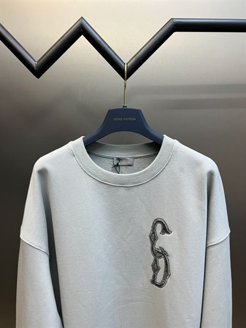 DIOR CD INTERLACED REGULAR-FIT SWEATSHIRT - DOS029