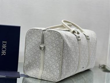 DIOR LINGOT 50 BAG CREAM DIOR OBLIQUE JACQUARD - DIO031