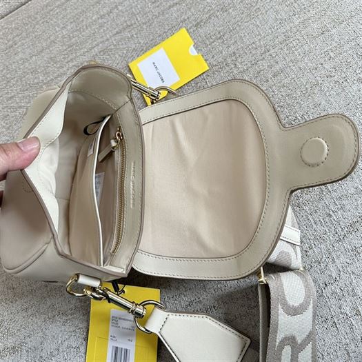 DIOR MARC JACOBS THE J MACRC LATTE SADDLE BAG