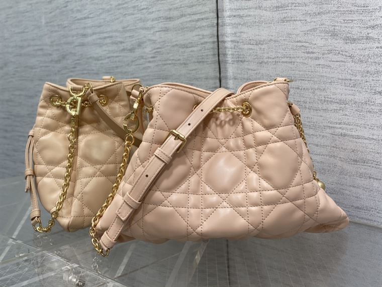 DIOR MEDIUM DIOR AMMI BAG SAND PINK