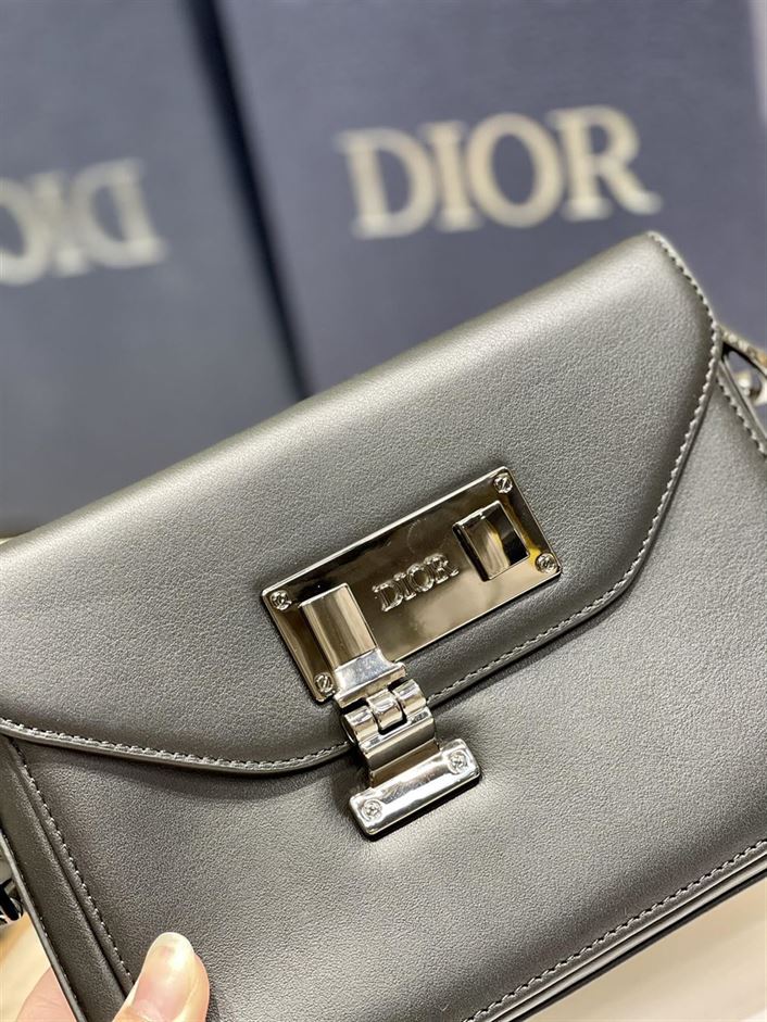DIOR MESSENGER POUCH OBLIQUE GALAXY BLACK