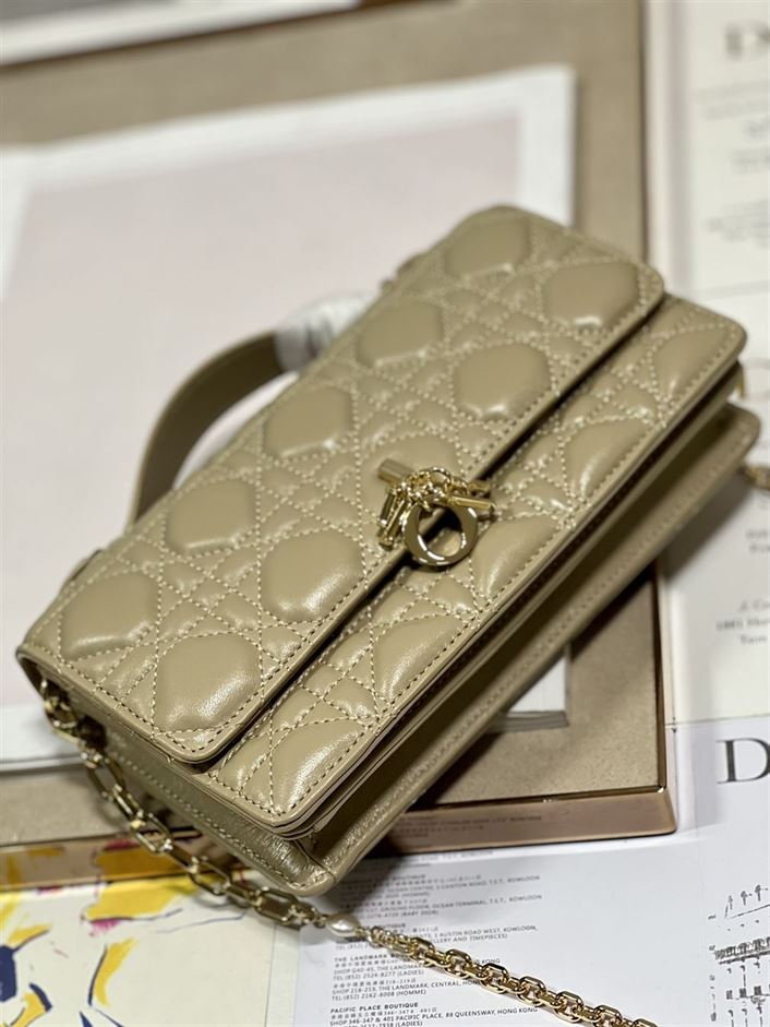 DIOR MISS DIOR MINI BAG CANNAGE LAMBSKIN