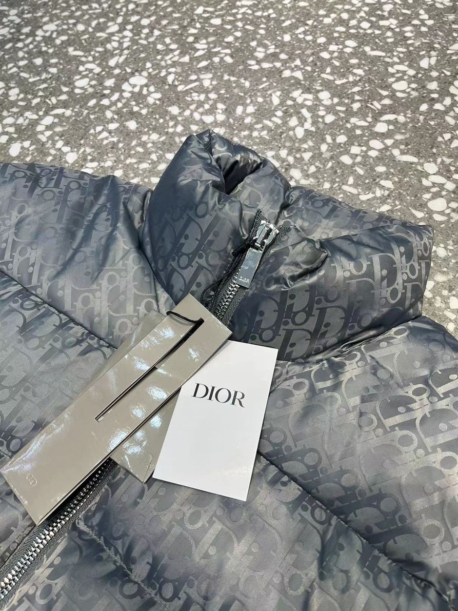 DIOR OBLIQUE DOWN JACKET TECHNICAL JACQUARD - DRC019