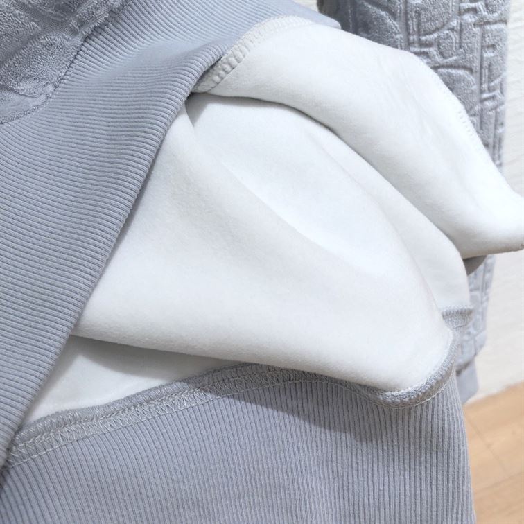 DIOR OBLIQUE HOODED SWEATSHIRT RELAXED FIT - DOS020