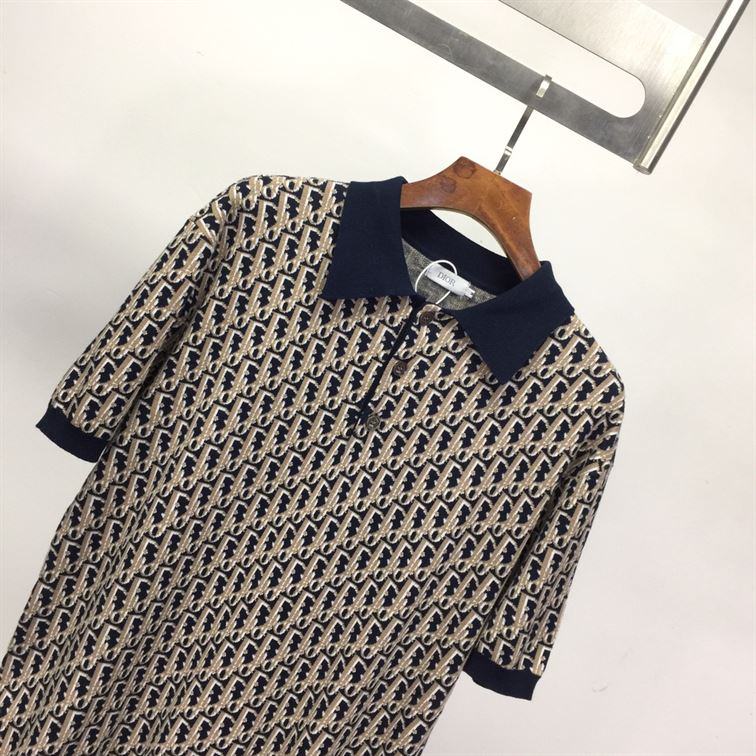 DIOR OBLIQUE POLO SHIRT - DOT013