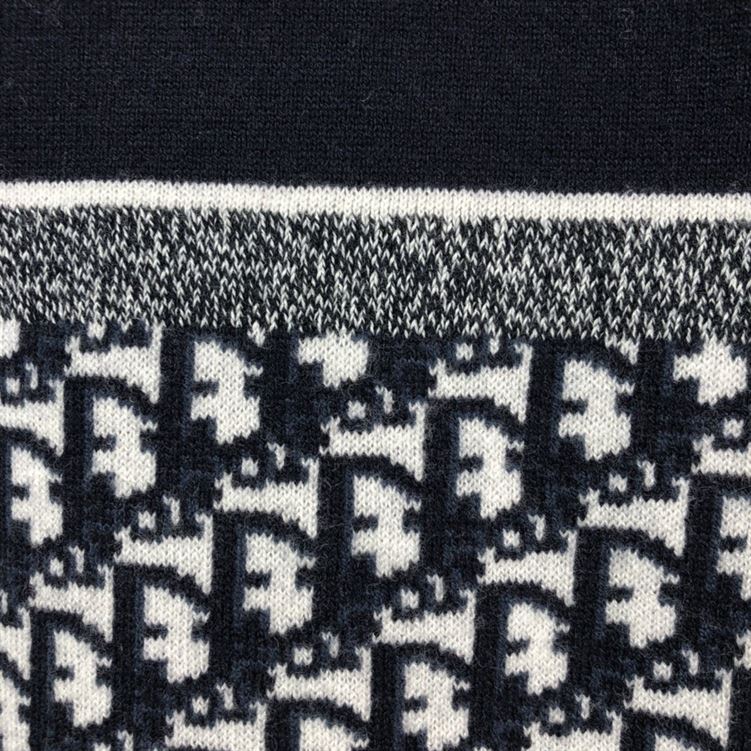 DIOR REVERSIBLE ROUND-NECK SWEATER - DOS016