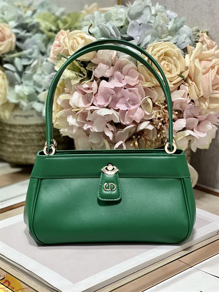 DIOR SMALL DIOR KEY BAG GREEN