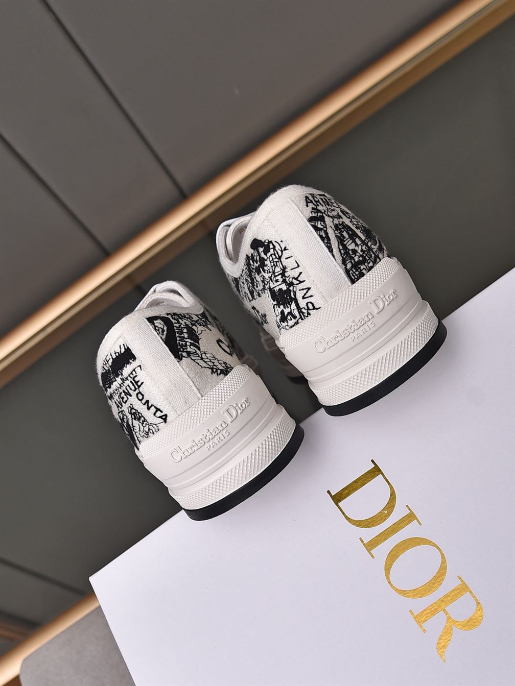DIOR WALK’N’DIOR PLATFORM LOW-TOP SNEAKER - DO145