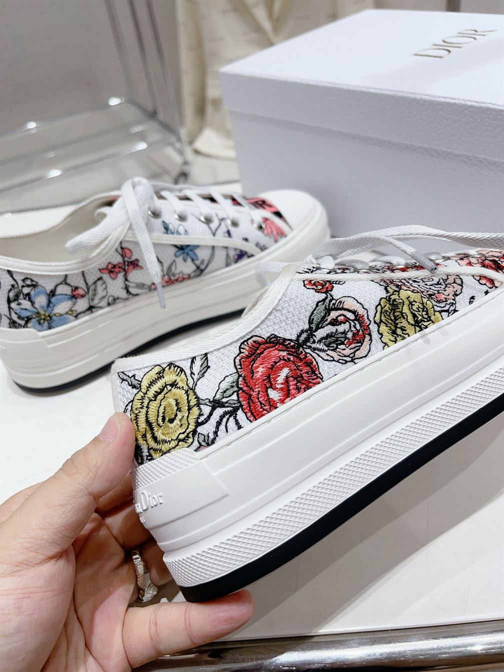 DIOR WALK'N'DIOR PLATFORM SNEAKER - DO112