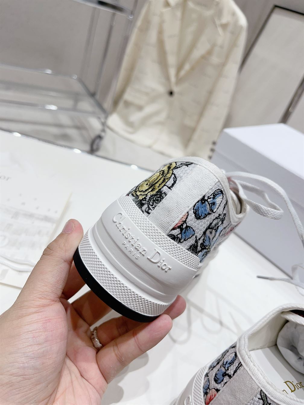 DIOR WALK'N'DIOR PLATFORM SNEAKER - DO112