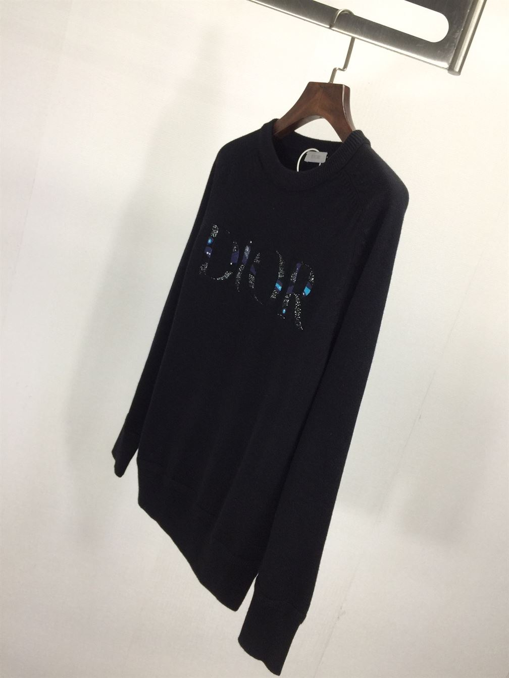 DIOR X PETER DOIG EMBROIDERED KNITTED SWEATER - DOS017