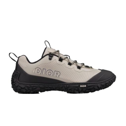 DIORIZON HIKING SHOE GRAY TECHNICAL MESH AND BLACK RUBBER - DO086