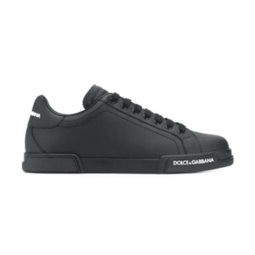 DOLCE & GABBANA BLACK LOW TOP SNEAKER – DG009