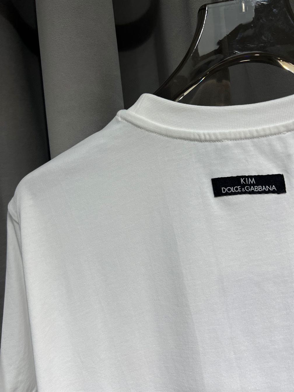 DOLCE & GABBANA CIAO KIM PASTA-PRINT T-SHIRT - DT012