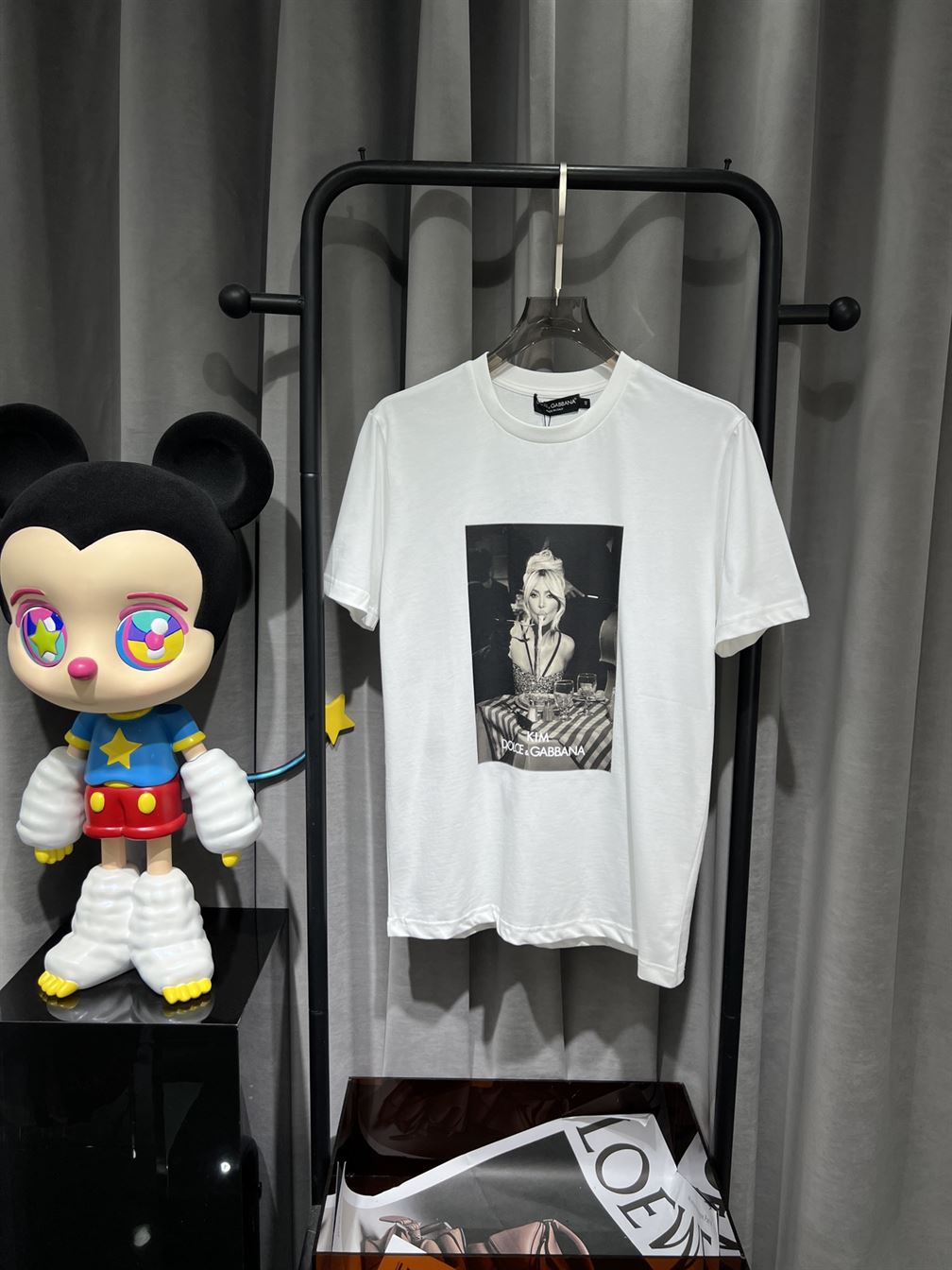 DOLCE & GABBANA CIAO KIM PASTA-PRINT T-SHIRT - DT012